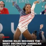 Simone Biles just won her eighth Olympic medal, surpassing Shannon Miller to become the most decorated American gymnast of all time.