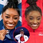 CAN SOMEONE FIX HER HAIR FOR HER PLEASE?!’: Olympics viewers slammed Simone Biles for her hairdo at the competition, but she did THIS HISTORIC THING before their eyes. Details and photos are in the comments below.