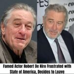 A Hollywood Legend’s Disappointment: Robert De Niro Is Leaving America Soon, Says “No Respect Here”