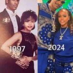 Snoop Dogg and Shante been together nearly 40 yrs and married 27 yrs which is very rare as celebrities! Snoop whose real name is Calvin Cordozar Broadus Jr., met Shante in the 1980s in high school and attended prom together in 1989. They got married in 1997.