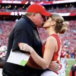 SHOCKING REPORT: Travis Kelce fans react to viral pictures showing Andy Reid MISTAKENLY KISSING Taylor Swift while celebrating.” Kim Kardashian reacted by saying that Taylor Swift could do it because she’s not ashamed to kiss anyone in public