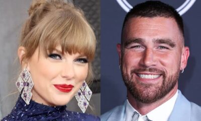 Taylor Swift races to kiss Travis Kelce backstage in Singapore, pulls curtain for tight hug